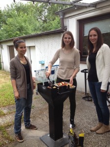 Grilling with some gals from church :)