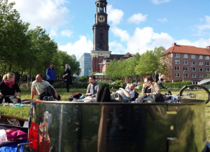 After the tour we grilled at a park. Yummy!!!